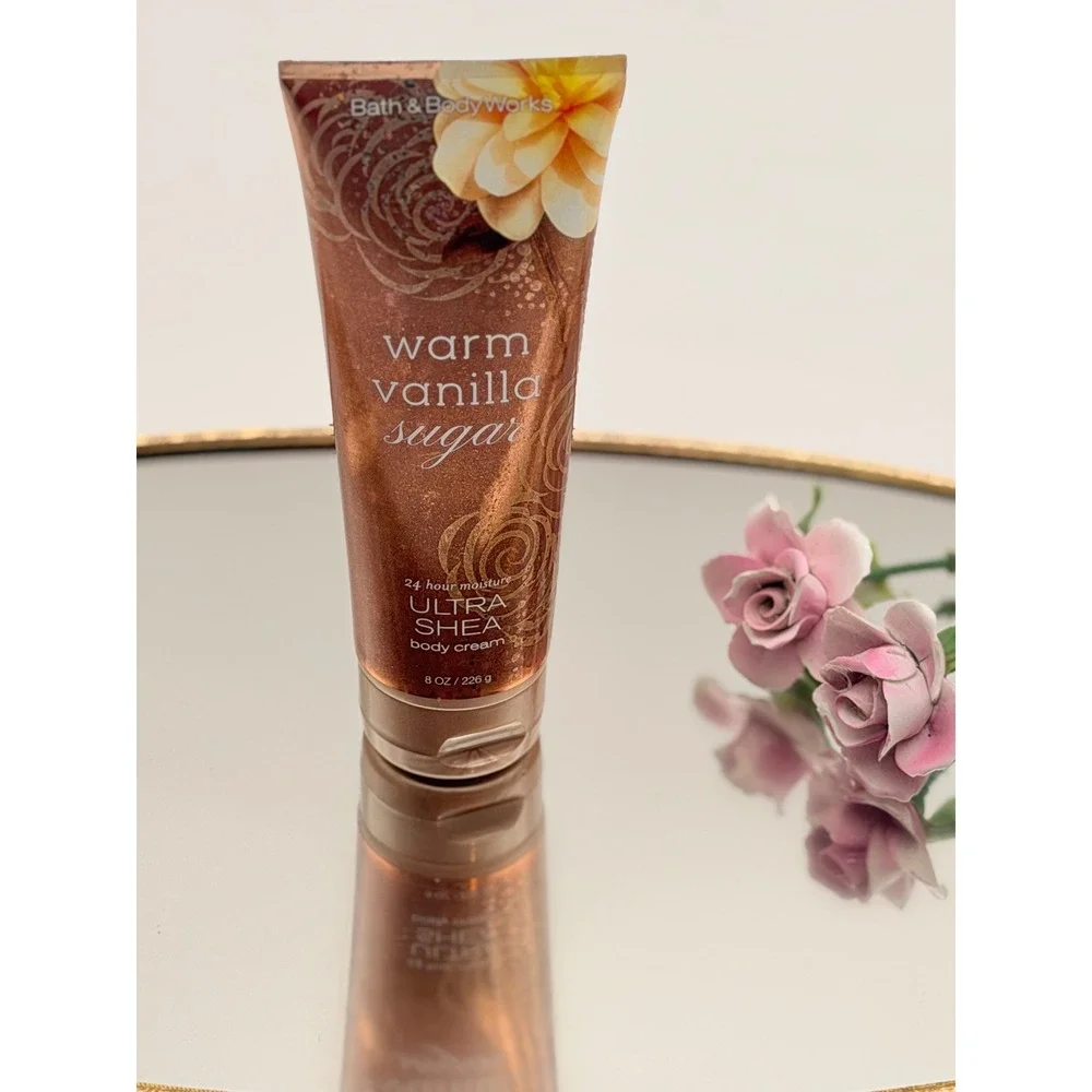 Bath & Body Works Warm Vanilla Sugar Ultra Shea Body Cream 8 oz Signature Line